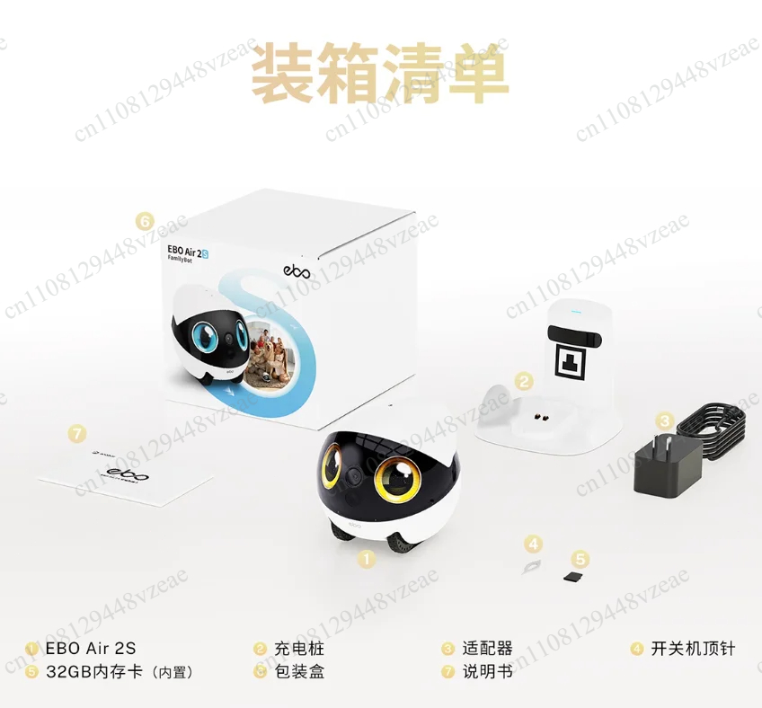 Home Security Robot - Compagno con Videocamera per Videochiamate per