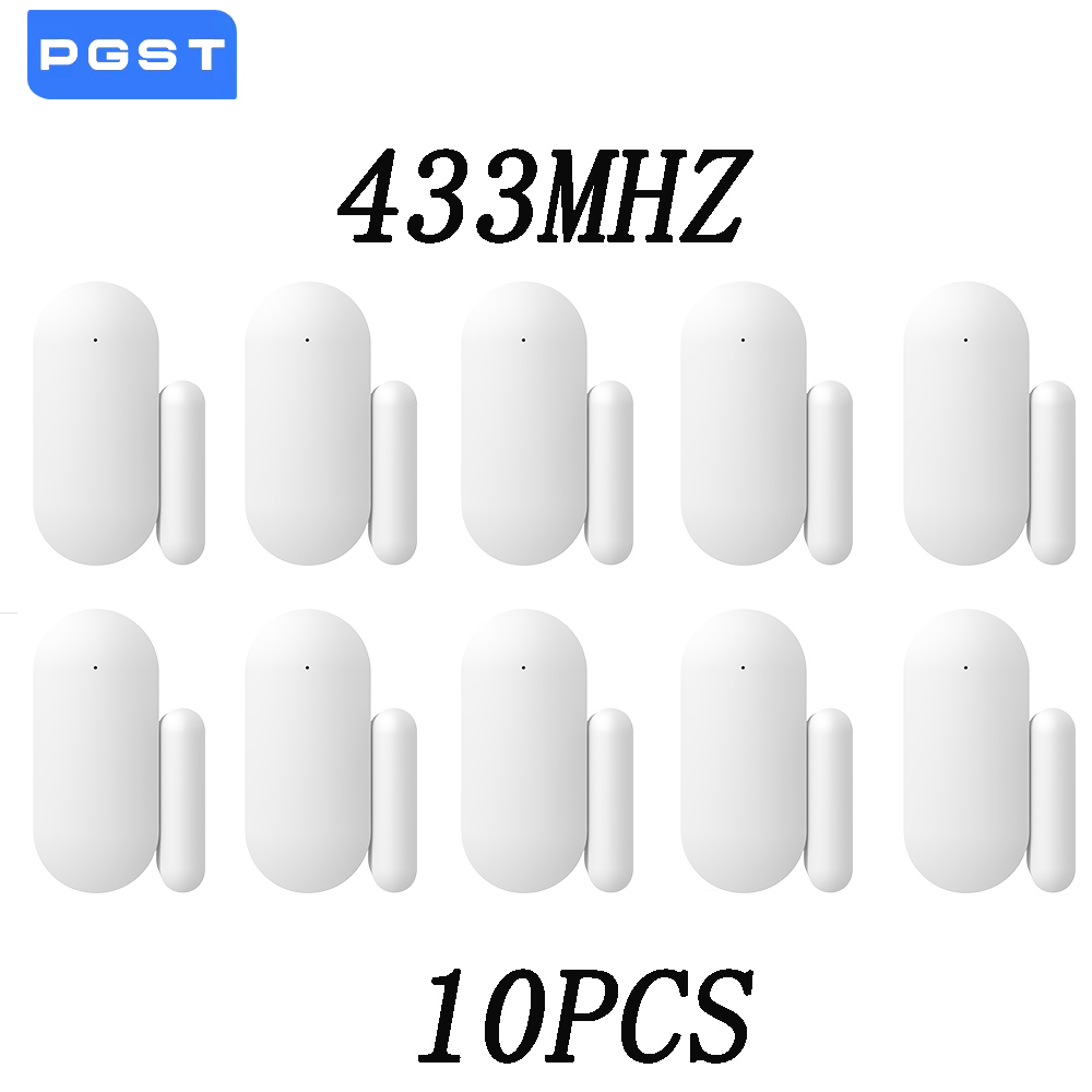 Window Alarm Sensor - 10PCS 433MHz Sensore Porta Senza Fili
