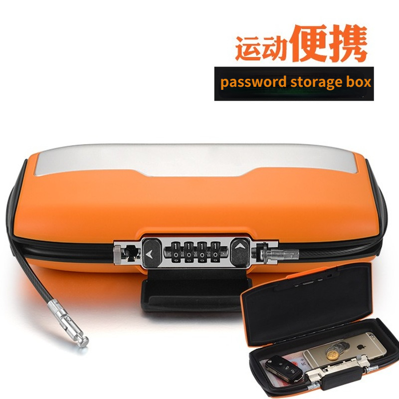 Safe Box Digital - Cassaforte Portatile con Lucchetto a Combinazione