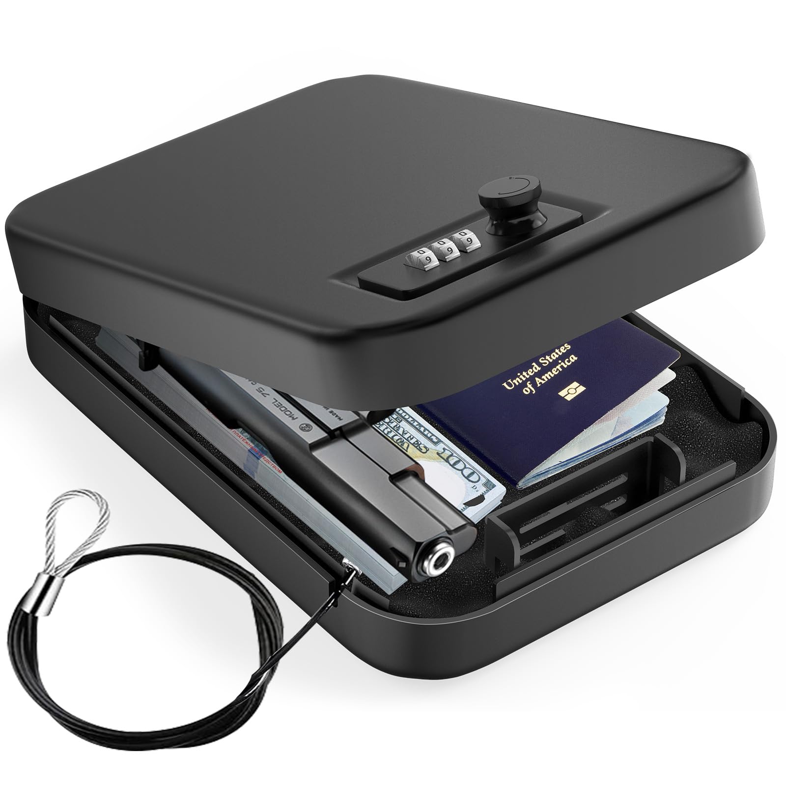 Safe Box Digital - Cassetta di sicurezza Cassaforte personale con