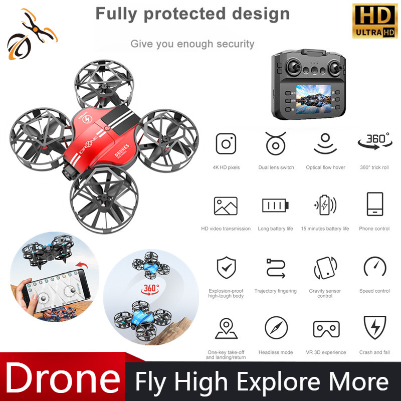 Home Security Cameras Outdoor - NUOVO Mini Drone 812PRO professione HD