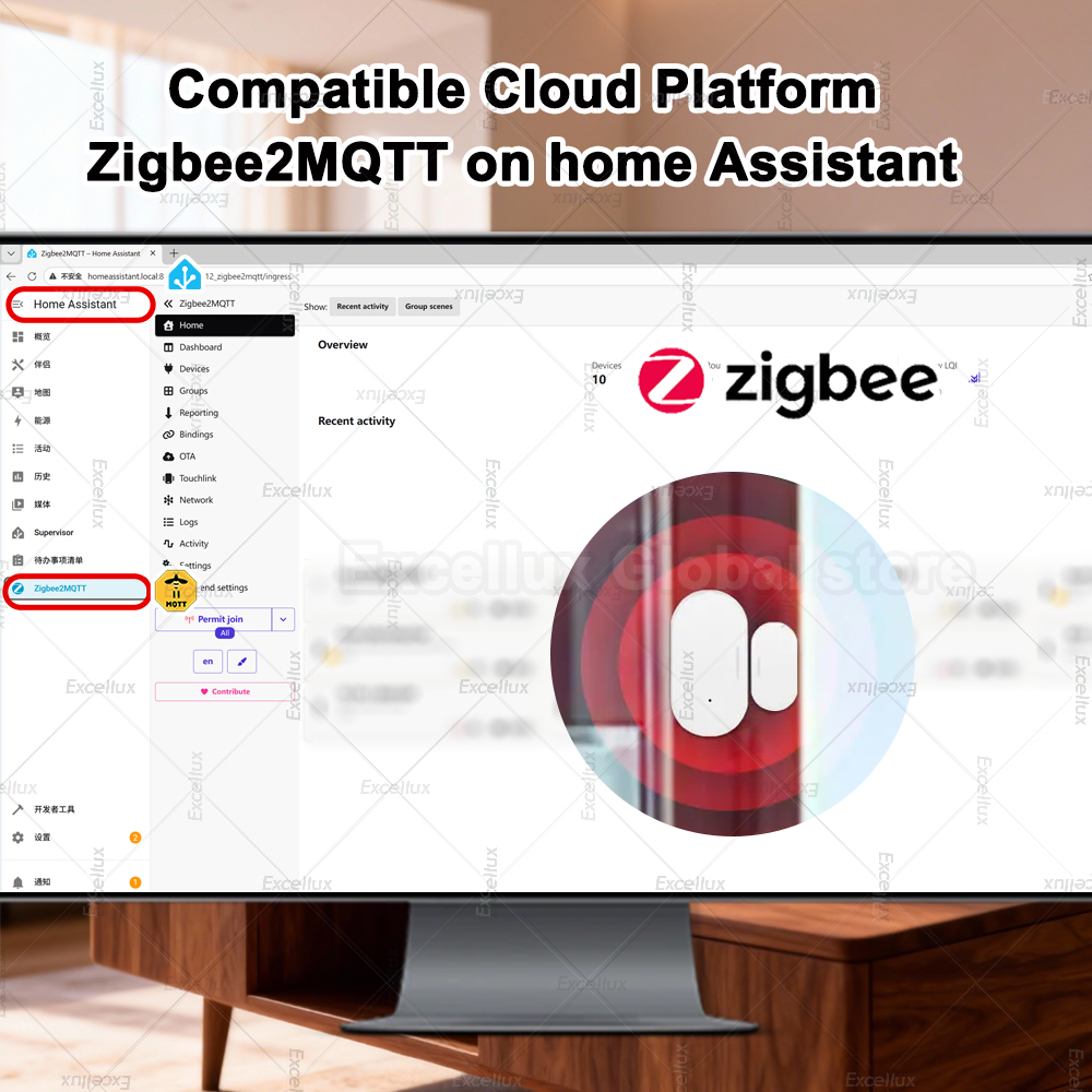 Zigbee 3.0 Sensore per porte e - Window Alarm Sensor recensione e prezzo