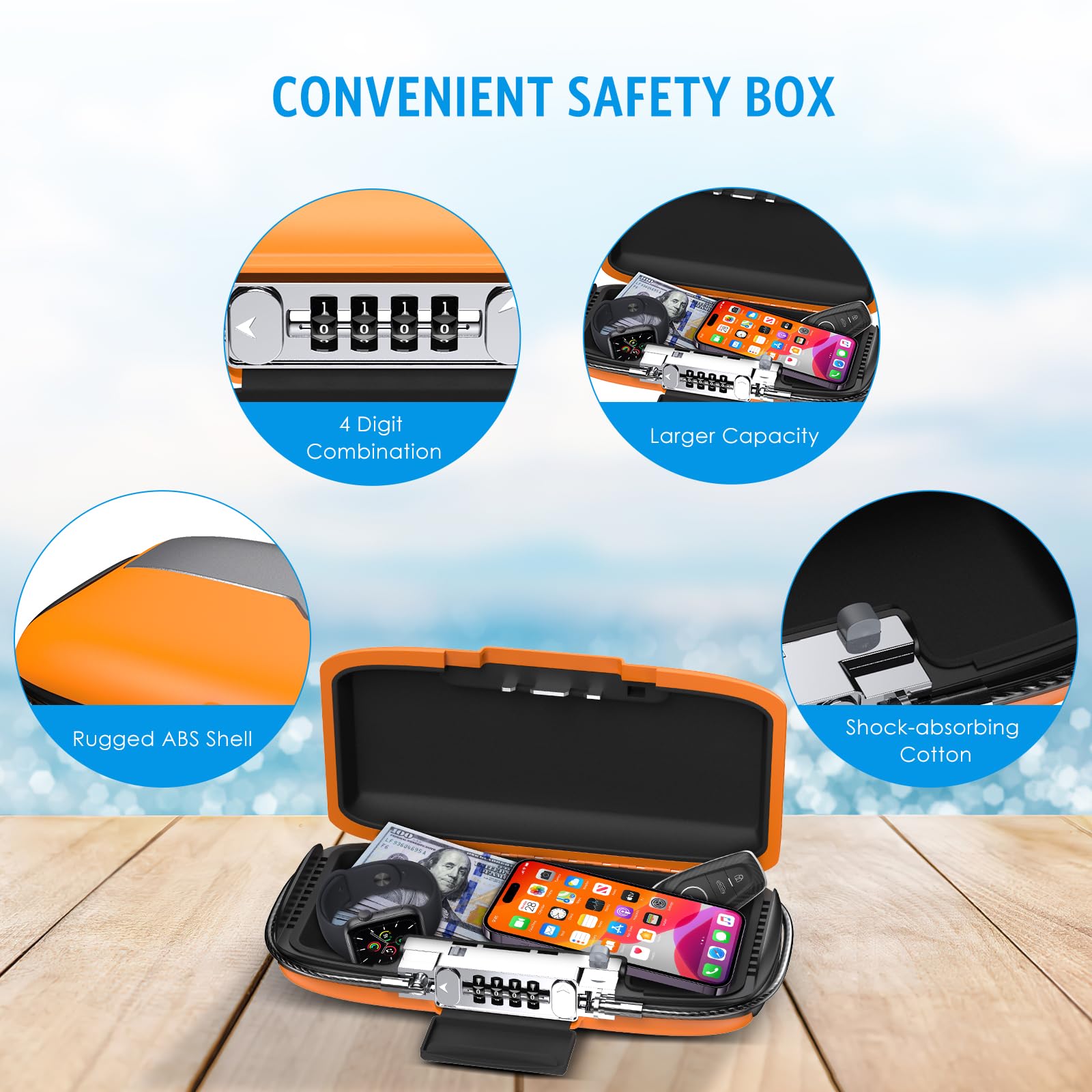 Cassaforte Portatile con Combi - Safe Box Digital recensione e prezzo
