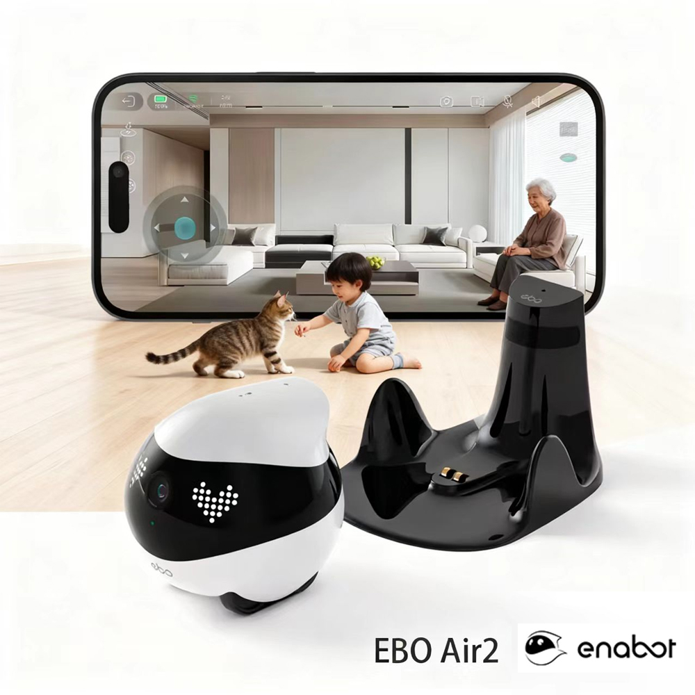 Enabot EBO AIR 2 Robot compagn - Home Security Robot recensione e prezzo