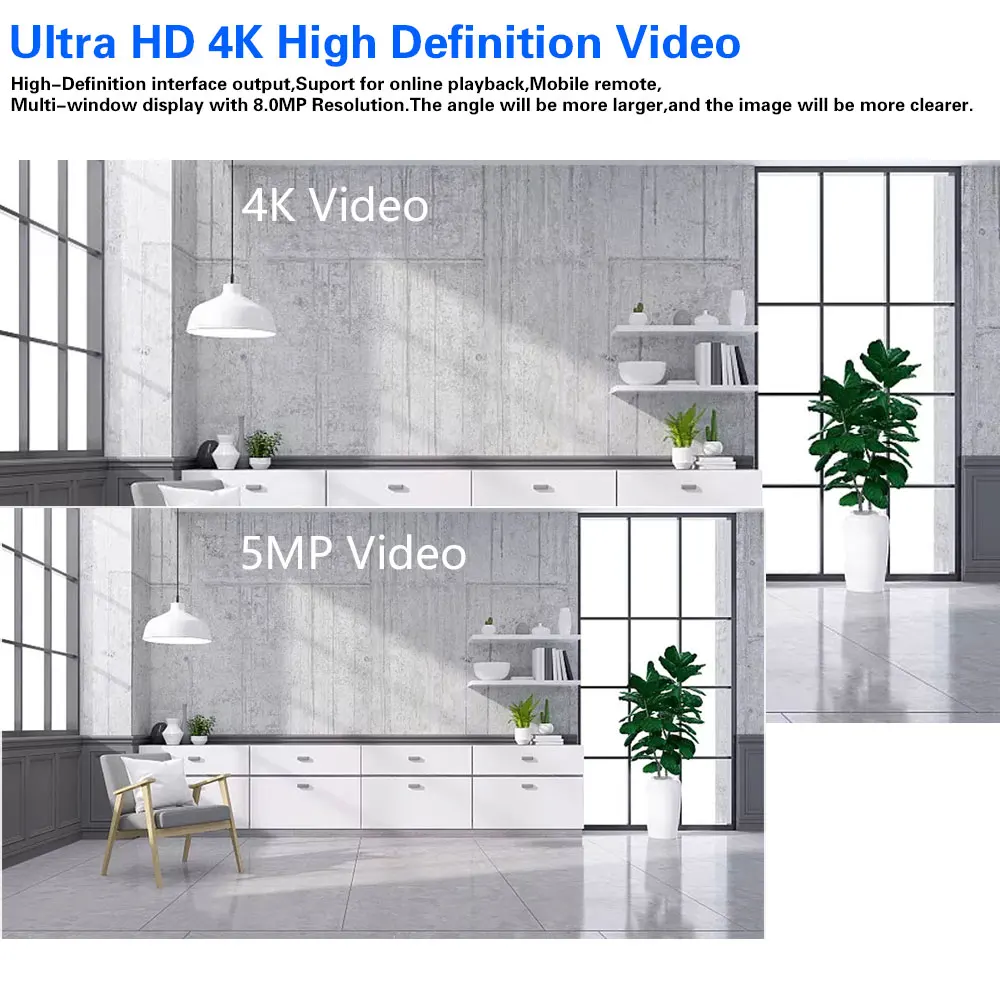 Registratore Video NVR POE 4K  - Home Security Video Recording Systems recensione e prezzo