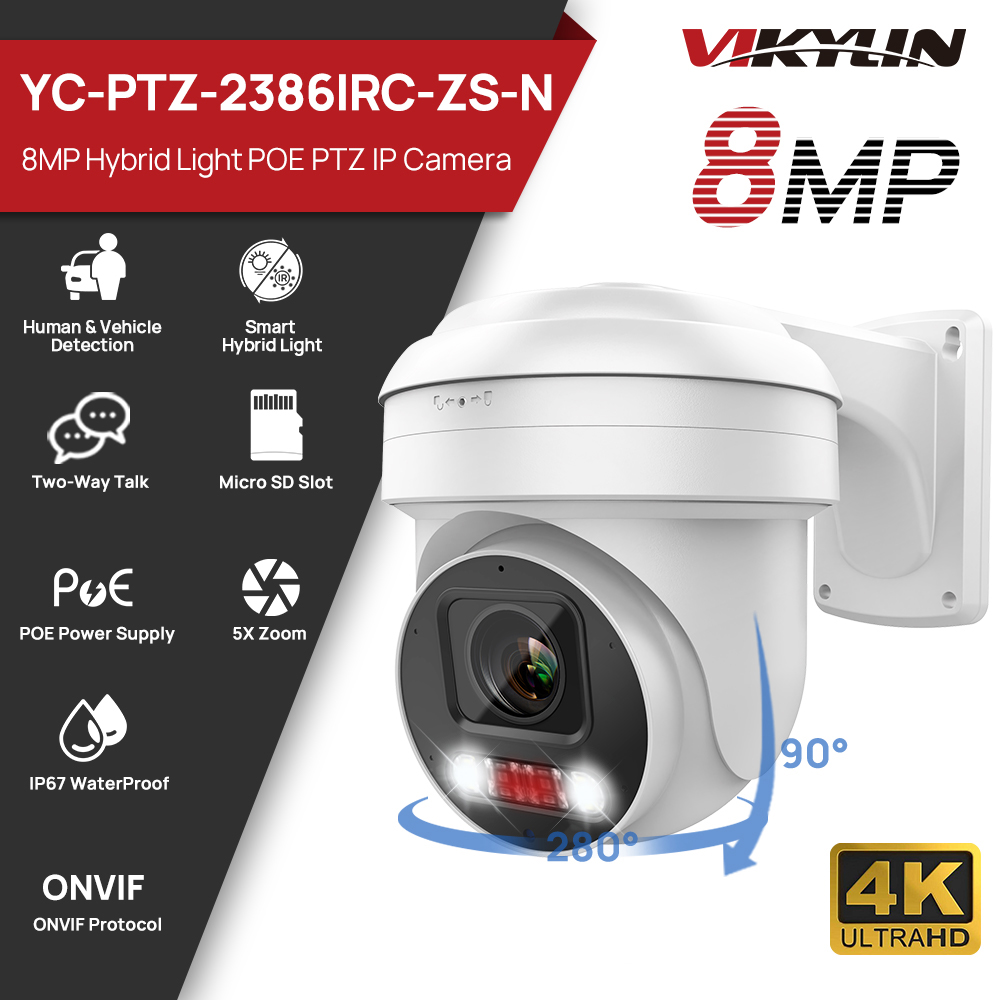 Telecamera IP Vikylin PTZ con  - Home Security Online recensione e prezzo
