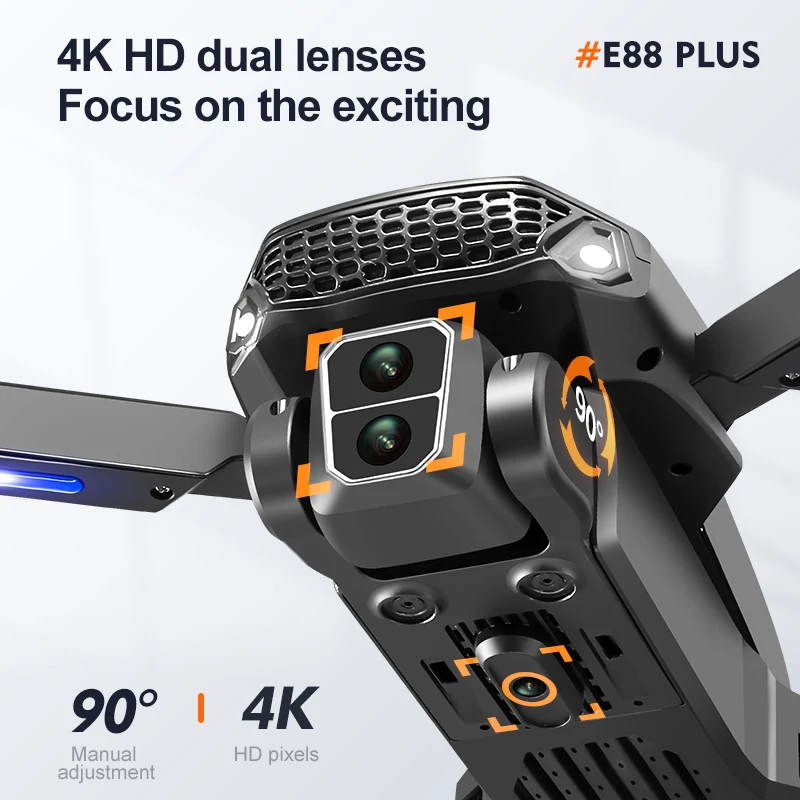 Nuovo drone quadricottero E88  - Home Security Cameras Outdoor recensione e prezzo