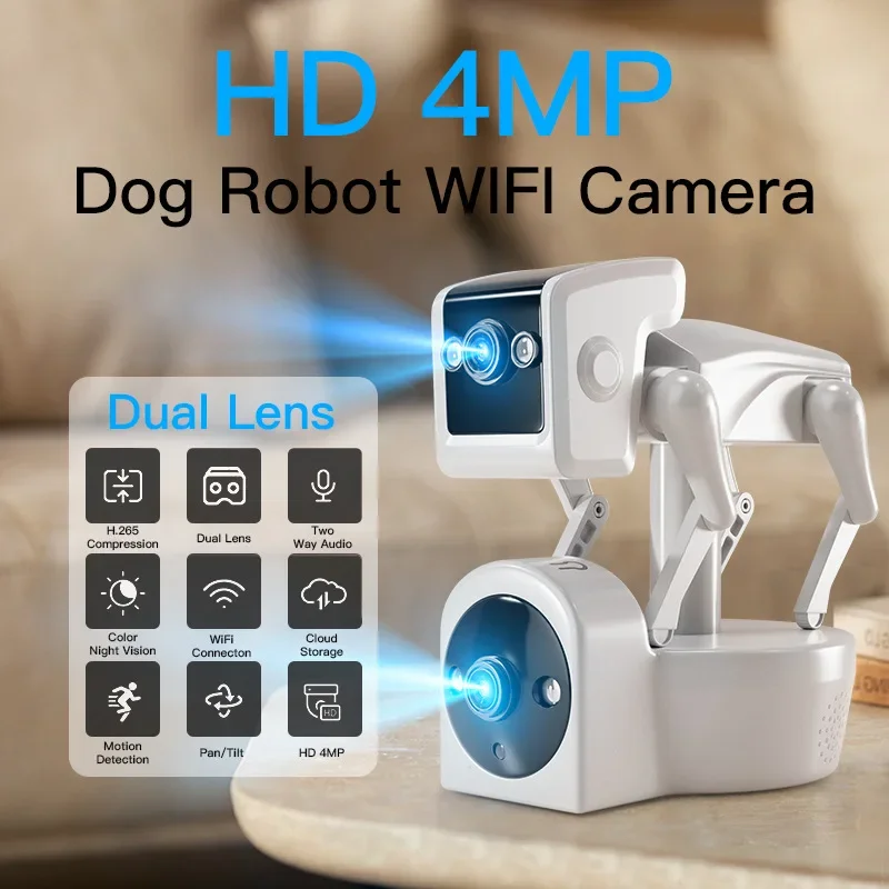 Telecamera IP da 2 MP Telecame - Home Security Robot recensione e prezzo