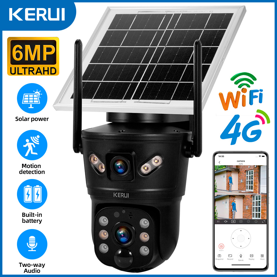KERUI Outdoor 6MP Telecamera S - Home Security Video recensione e prezzo