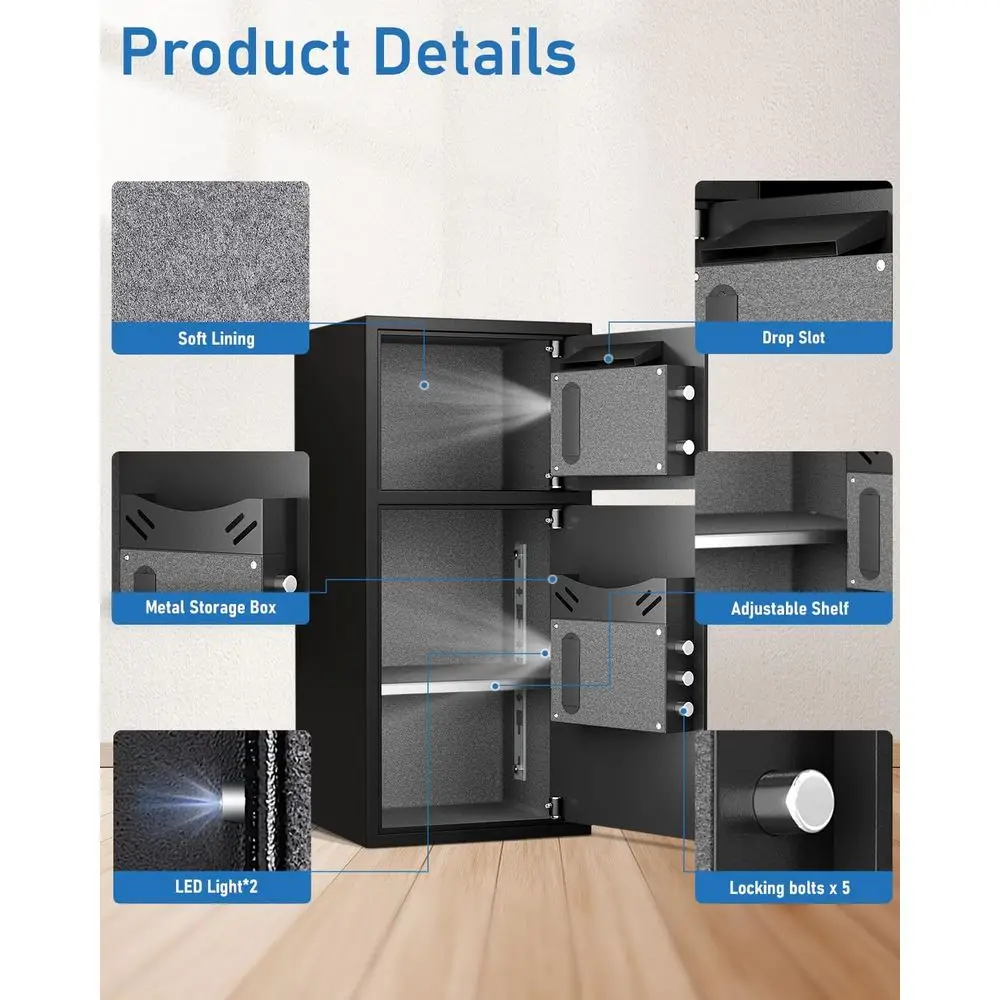 Cassaforte Extra Large per Cas - Safe Box Digital recensione e prezzo